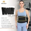 Taille Tummy Shaper Invisible Wrap Taille Formateur Bande pour Femmes Entraînement Body Shaper Modélisation Sangle Fitness Minceur Ceinture Faja Shapewear taille Corset x0902