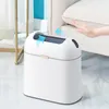 Pattumiere 9L Smart Strong Sensor Bidone della spazzatura Cucina Bagno WC Pattumiera Induzione automatica Impermeabile N Per la casa Camera da letto 230901