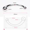 Vibrators Double Ended Stainless Steel G Spot Wand Massage Stick Pure Metal Penis PSpot Stimulator Anal Plug Dildo Sex Toy for Women Men 230901
