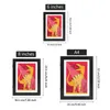 Frames 2PCS Kids Art Wooden Changeable Picture Display For A4 Art-Work Children Projects Home Office Storage