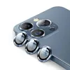 iPhone 15 14 13 12 11 Pro Max Mini Plus Ultra Tempered Glass Screen Pricector 필름 Eagle Eye Case 2023 용 카메라 렌즈 금속 유리 덮개