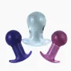 Vibrators Crystal 60mm Big Glass Anal Plug Expander Butt Plugs Huge Ball Dildo Vagina Dilator Sex Toys For Couples 230901