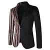 Men's Suits 2023 Blazer Satin Comfortable Slim Business Casual Formal Multicolor Options Color Matching Suit