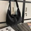 Sacos de noite mulheres lona ombro grande capacidade grosso livros bolsa tote cor sólida crossbody saco grande bolsa de viagem para senhoras