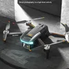 1 st AE10 drone Dual Camera Brushless Motor Folding Drones Quadcopter med kamera GPS fjärrkontroll Flygplan Boy Toys Gift