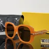 مصممي النظارات الشمسية رسالة شمسية الساق للنساء استقطاب الاتجاه الرفاهية رجال UV مقاوم للشمس الزجاج غير الرسمي متعدد الاستخدامات مع هدية مربع