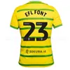 2023 2024 Norwich Soccer Jerseys PUKKI CITY Édition spéciale Uniformes HUGILL HERNANDEZ STIEPERMANN BUENDIA MCLEAN 23/24 Hommes Kit Kit Chemise de football