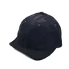 Bonés de bola de borda curta macio topo cor sólida ajustável unisex pai chapéu primavera outono sombreamento versão coreana homens boné de beisebol snapback