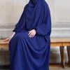 民族服eidイスラム教徒の祈りの服レディースフード付きヒジャーブマキシドレスジルバブアバヤイスラムアラブフルカバールーズローブキマーニカブ