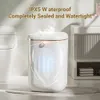 Waste Bins 20L Automatic Sensor Trash Can With UV Light Rechargeable Smart Dustbin For Bathroom Toilet Wastebasket with lid Home 230901