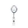 Business Card Files Badge Reels Witch Retractable Funny Magic Holder Alligator Clip For Nurse Doctor Drop Delivery Otlks