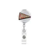 Business Card Files The Flowers Retractable Badge Reel With Alligator Clip Name Nurse Id Holder Decorative Custom Drop Delivery Otfvt