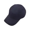 Casquettes de baseball en coton pour hommes, chapeau de sport réglable uni, Style Baseball, 5 panneaux, chapeau de papa