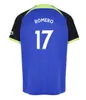 23 24 Maddison Soccer Jersey 2023 2024 Richarlison Football Shirt Perisic Lenglet Romero Kulusevski Bentancur Richarlison Kane Vicario Players Fans