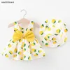 designer girl Dress fashion Dresses 1-3Year Old Baby Summer Dress Children Princess kids Wear Clothes 6 Months Boutique