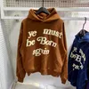 22ss Herren Kaktuspflanze Floh CPFM YE MUST BE BORN AGAIN West Jerry Brief gedruckt High Street Hip Hop Hoodies 12 Farben Kapuzenpullover Kapuzenpullover in voller Größe