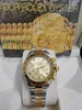 Con scatola originale Orologio 40mm 116503 116519 116520 116523 Zaffiro 18 carati Oro giallo Nessun cronografo meccanico automatico Orologi da uomo 2024