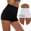 Taille Tummy Shaper Femmes Sans Couture Stripe Tummy Control Shaping Culottes Sous-vêtements Taille Haute Butt Lifter Minceur Body Shaper Boxer Shorts Lingerie x0902