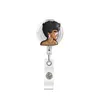 Business Card Files Badge Reels Witch Retractable Funny Magic Holder Alligator Clip For Nurse Doctor Drop Delivery Otphh