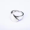 Cluster Ringen Ring Voor Vrouwen Vrouwtjes Sieraden Accessoire Cadeau Verzilverd Aanpasbaar Ontwerp Vintage Retro 2023 Bladeren Goed