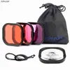 Filters SOONSUN Filter Kit for GoPro Hero 11 10 9 8 Black Magnifier Red Magenta Pink Diving Color Filters for Housing Case Accessories Q230905