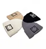 Women Fashion Designer Beanies Knitted Ladies Beanie Fitted Unisex Letters Outdoor Knit Cap Hat Solid Color