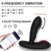 Vibratorer App Control Anal Vibrator Prostate Massager Tickling Butt Plug Sex Toy for Men Gay 18 Stimulator Masturbator 230901