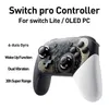 Игровые контроллеры Joysticks Беспроводной Bluetooth Gamepad для Nintend Pro Controller Limited Theme Joystick для PC и Oled Lite Game Console HKD230902