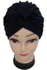 Ethnische Kleidung, hochwertiges Modal-Jersery, dehnbare Turban-Hüte, muslimische Instant-Hijab-Kreuzkappe, bescheidene arabische Frauen-Motorhaube