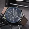 Handledsklockor för män 2023 Nya herrklockor Alla Dial Work Quartz Watch High Quality Top Luxury Brand Chronograph Clock Watch Band AP06