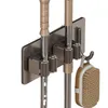 Golvbuffertar delar pistol aska rostfritt stål mopp krok perorationfree vägg hängande toalett lagring artefakt kvast fixer hängare stark lim cl 230901