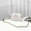 Number 5821 New Classic Coating Old Flower One Shoulder Crossbody Mini Jamie Zipper Camera Small Square Bag for Women