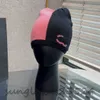 CHA Black and pink matching hair hat autumn and winter fashion items, designer hair hats, knitted hats, comfortable soft warm, color matching hats gz217413