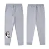 Calças esportivas masculinas grande v casual longo jogging roupas esportivas masculinas femininas hip-hop skate streetwear rua v elástico casual bf alto solto para