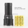 Torches Convoy 3X21A flashlight SBT90.2 5400lm with temperature control and type-c charging interface with 21700 battery inside HKD230902