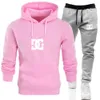 Heren Hoodies Sweatshirts Europees en Amerikaans modepaar Hoodie Suit Men en Women Casual Wear Pak Sportswear Suit Solid Color Pullover Trousers Su LST230902