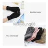 Cinco dedos guantes cinco dedos guantes mujeres invierno mantener caliente pantalla táctil más terciopelo interior alta elasticidad al aire libre a prueba de viento ciclismo moda estilo simple x0902