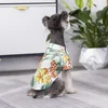 camicia in stile hawaiano per animali domestici