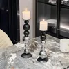 Titulares de vela luz luxo titular decoração retro romântico mesa jantar adereços casa simples