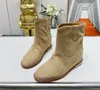 RealFine888 5A Boots IM8156330 Isabelmarant Dewina Leather Ankle Boot Desinger Shoes for Women With Box Size 35-40