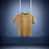 Camiseta para hombre Camisas de diseñador Cuello redondo Sudadera de manga corta Letra 3d Sello de acero en relieve Algodón Camiseta extragrande Tamaño M-5XL