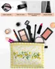 Totes Summer Lemon Pastoral Style Travel Cosmetics Bag Portable Women's Large Capacity Zipper Makeup Organizer Storage ClutchStylishHandbagSstore