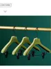 Hangers Velvet Hanger Non-Slip Plastic Women's Clothing Store Hanging Adult Pant Rack One-Piece No Drum Bag Clothes