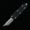 DQF-version MT Mini-M Hellhound Knives Stone Washed D2 Steel T6-6061 Aviation Aluminium Alloy Handle Outdoor Camping EDC Pocket Knife Knife