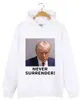 Trump Trump moletom com capuz se rendeu à prisão foto de cabeça grande manga curta Trump cabeça manga comprida roupas suéter