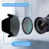 Filtreler CPL Polarizasyon Filtre Lens Kamera Polarizör Filtre Kamera Lens Koruyucu Fotoğraf Kamera Aksesuarları 49mm 58mm 82mm 77m Q230905