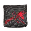 Andere Golfproducten 1pc PU-leer met Spider Borduurmagneet Golf Club Square Mallet Putter Head Cover Headcover voor Spider X Koper 230901