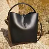 Original LE 37 Designer Bag Shiny Leather bucket bag Shoulder Bags Women bag crossbody tote 2-in-1 mini Purse high quality Luxurys handbags