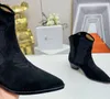 Realfine888 5A Boots IM8156350 IsabelMarant Dewina Suede Leather Ankle Boot Desinger Shoes for Women with Box Size 35-40