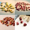 Charms 2PCs Resin Flower Leaf Dried Bud Pendants Multicolor Handmade For Diy Earrings Necklace Jewelry Making Accessories